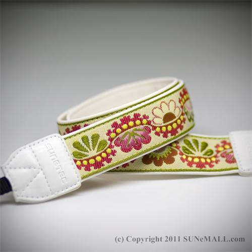 Sunetec Bloom Camera Strap- Lemon Green